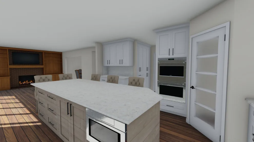 Davis Home Kitchen and Front Renovation by Brewster's Drafting House - Photo 3