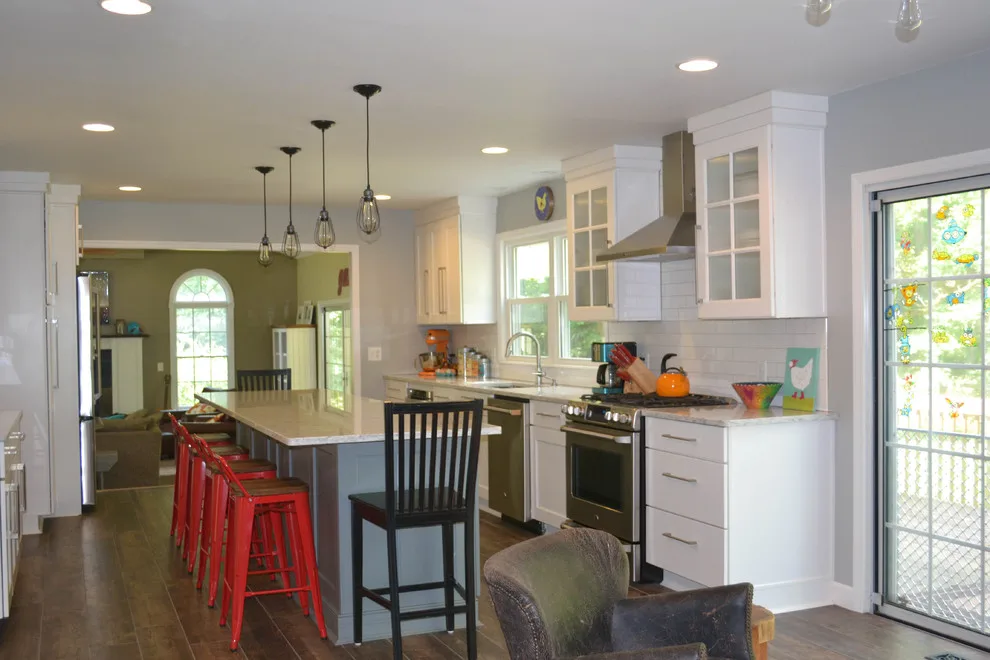 Gray and White Kitchens by Jim Carver & Sons Home Improvements - Photo 6