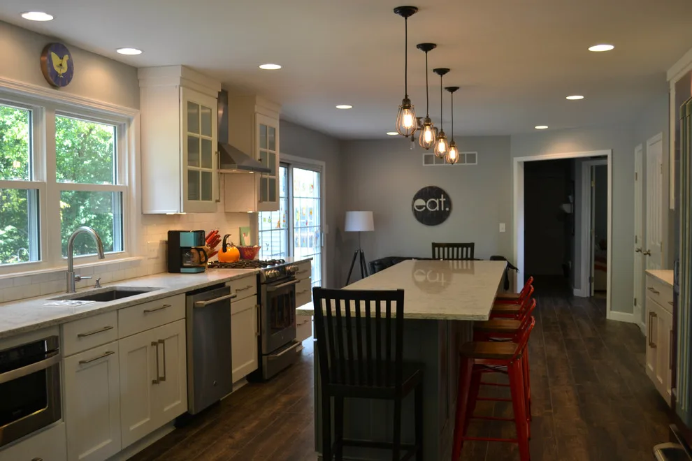 Gray and White Kitchens by Jim Carver & Sons Home Improvements - Photo 5
