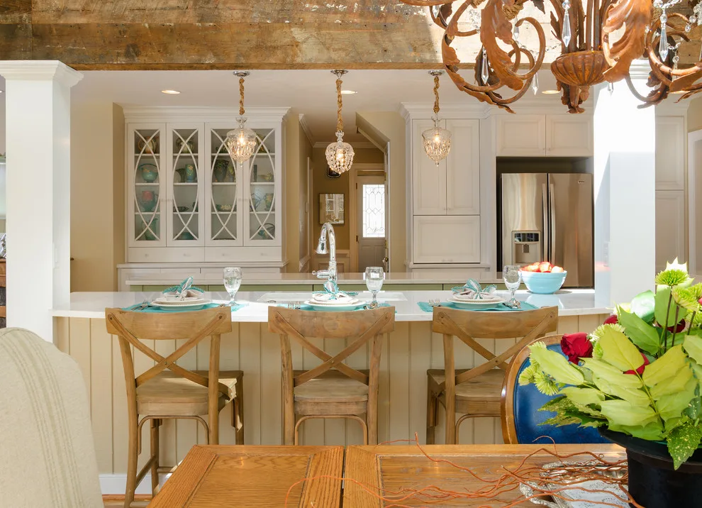 Beam-Enhanced Kitchen by DesignLine Home Transformations - Photo 9
