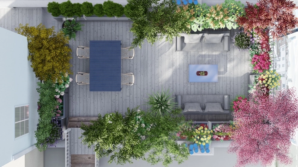 Upper West Side, Private Terrace Design and Install (In Process) by Bella Gardens - Photo 3