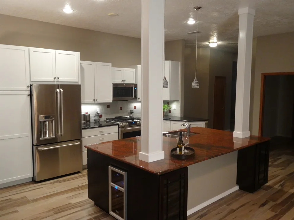Modern Stripes Kitchen Renovation by Lambert Construction And Design - Photo 2