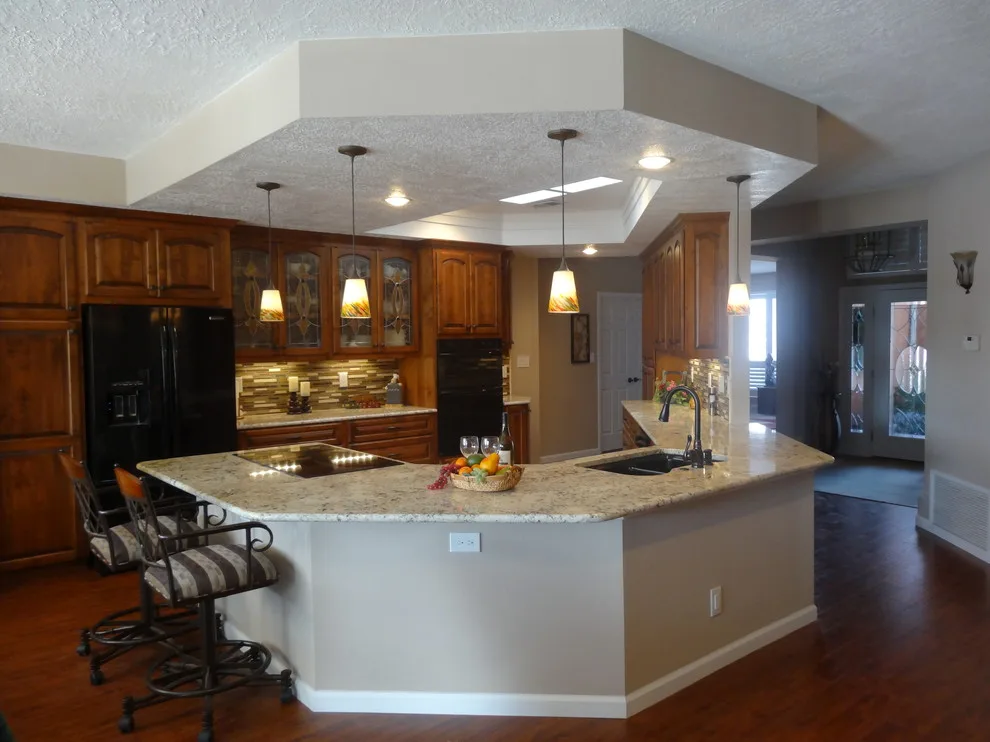 Modern Stripes Kitchen Renovation by Lambert Construction And Design - Photo 3