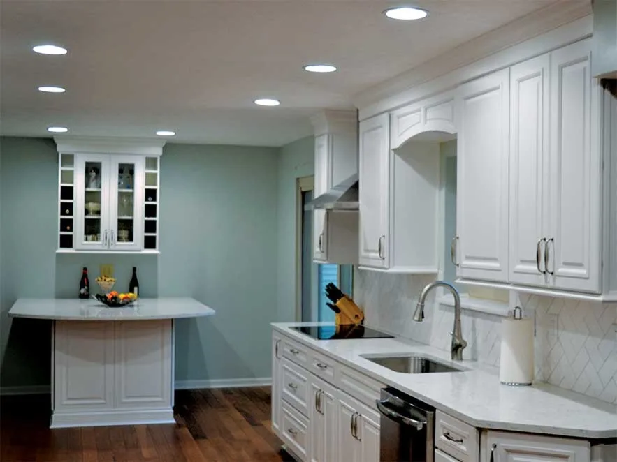 Sleek White Kitchen by Jim Carver & Sons Home Improvements - Photo 3