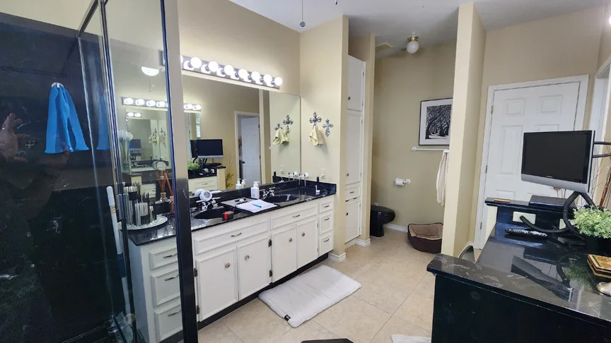 Lago Vista Primary Bathroom by MHM Remodeling - Photo 5