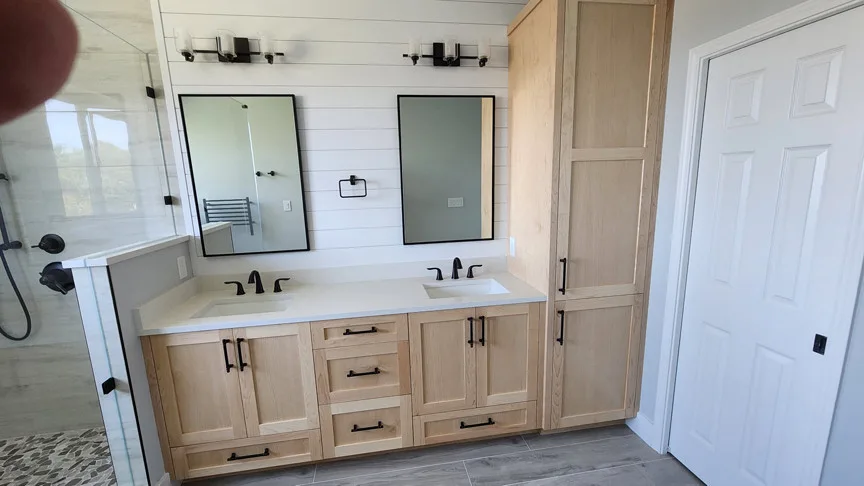 Lago Vista Primary Bathroom by MHM Remodeling - Photo 6