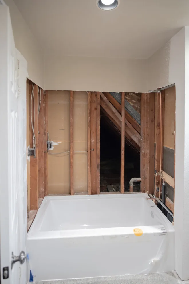 Lake Forest Bathroom Renovation by American Home Remodeling - Photo 2