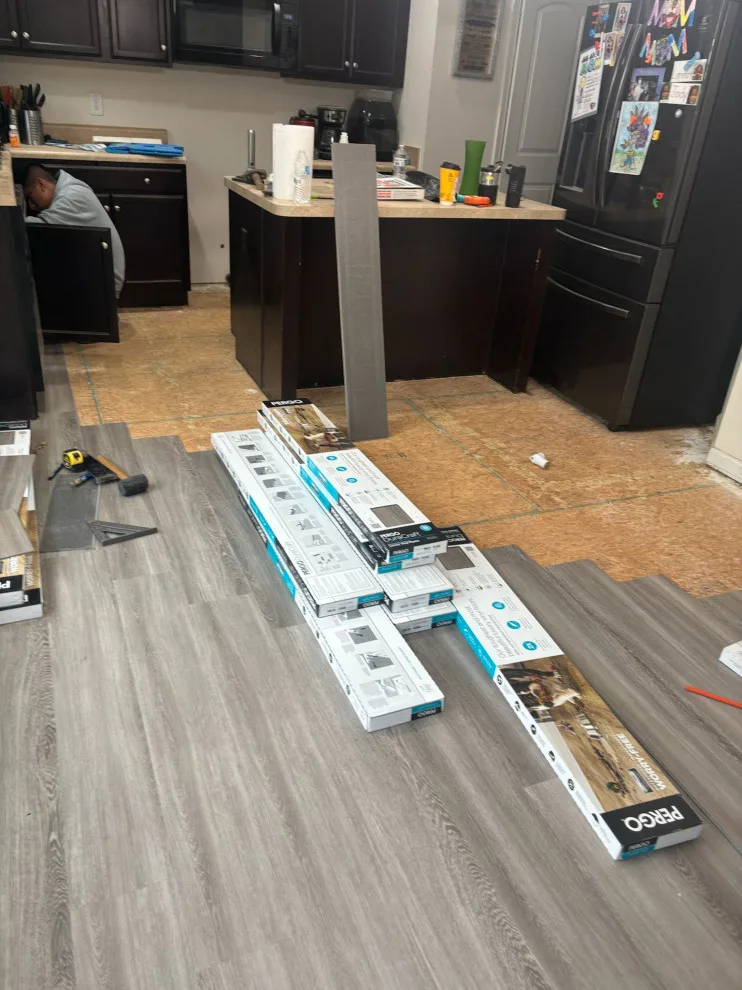 Synthetic Floor Covering by Moreno Painting & Remodeling Service - Photo 2