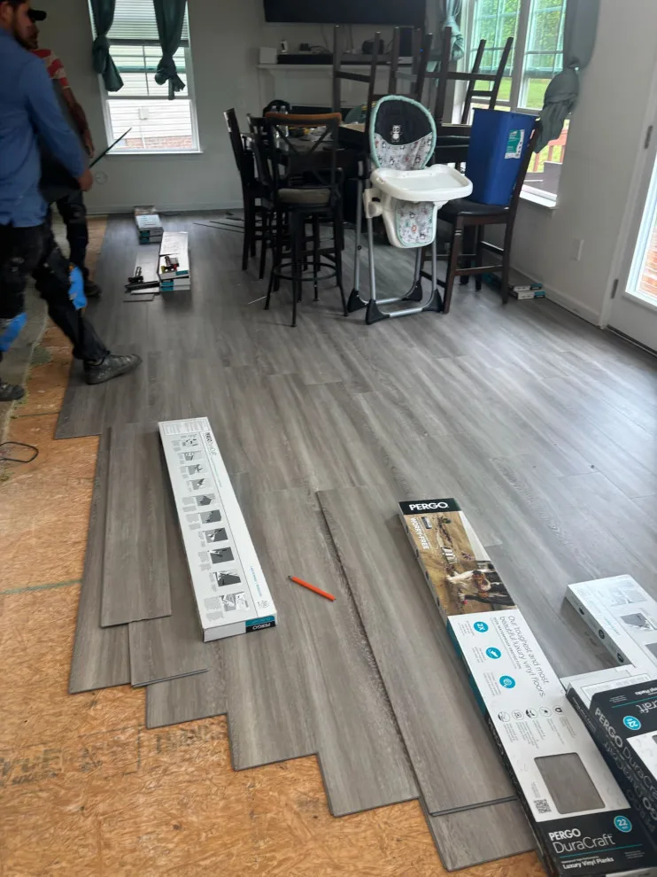 Synthetic Floor Covering by Moreno Painting & Remodeling Service - Photo 4