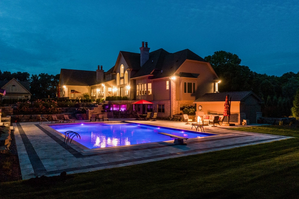 Brighton, MI - Pool Backyard Landscape Design & Install by Troy Clogg Landscape Associates - Photo 16