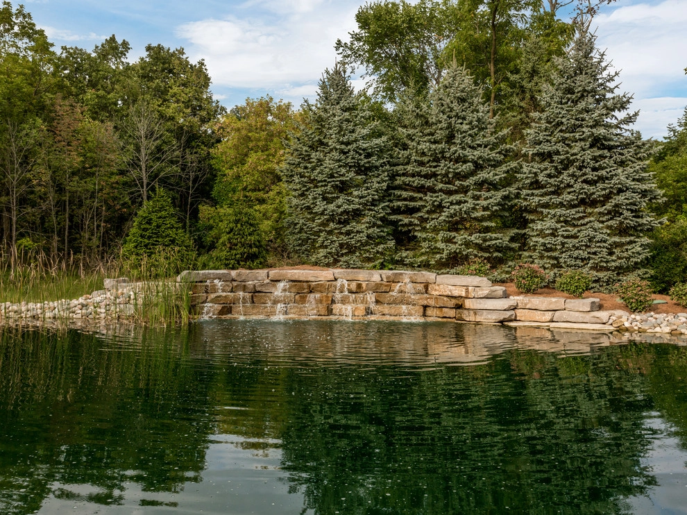 Milford, MI - Backyard Pool Bar Landscape Design & Install by Troy Clogg Landscape Associates - Photo 31