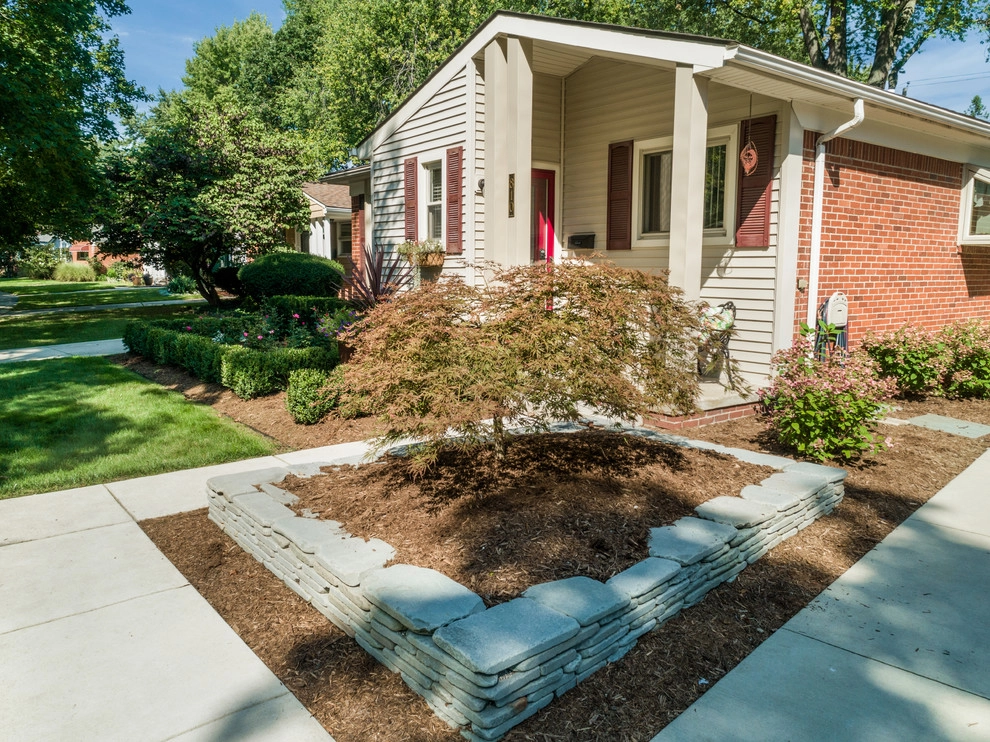 Royal Oak, MI - Front Yard Landscape Design & Install by Troy Clogg Landscape Associates - Photo 33