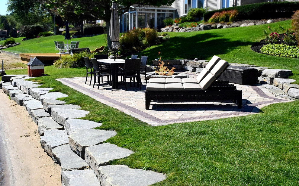 Commerce, MI - Lake Front Backyard Design & Build by Troy Clogg Landscape Associates - Photo 13