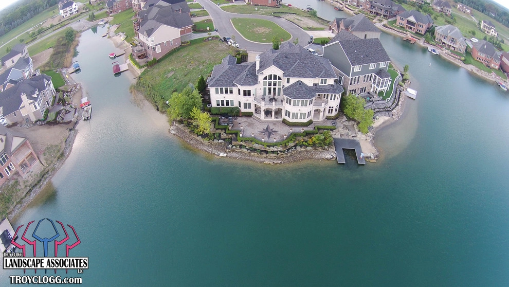 Brighton, MI - Lake Front Landscape Design & Construction by Troy Clogg Landscape Associates - Photo 2