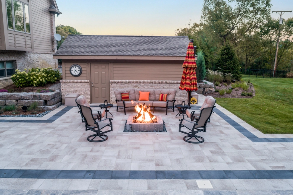 Brighton, MI - Pool Backyard Landscape Design & Install by Troy Clogg Landscape Associates - Photo 30