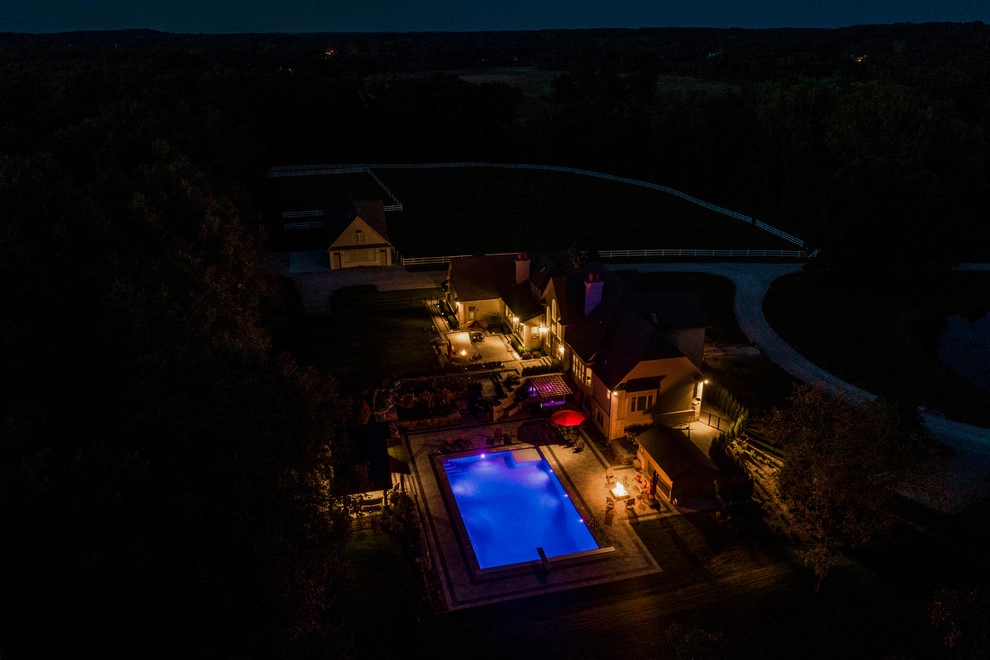 Brighton, MI - Pool Backyard Landscape Design & Install by Troy Clogg Landscape Associates - Photo 29