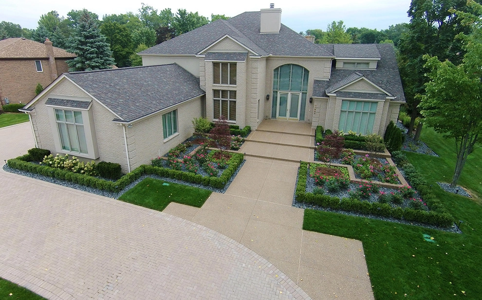 Clinton Township, MI - Front Yard Design & Build by Troy Clogg Landscape Associates - Photo 12
