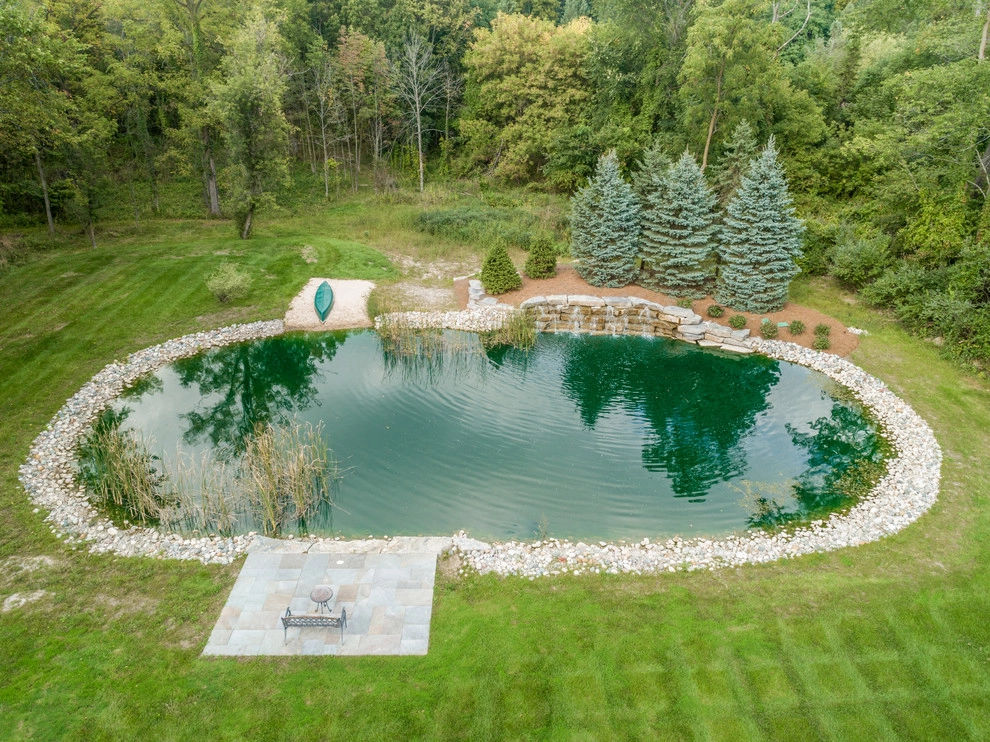 Milford, MI - Backyard Pool Bar Landscape Design & Install by Troy Clogg Landscape Associates - Photo 5