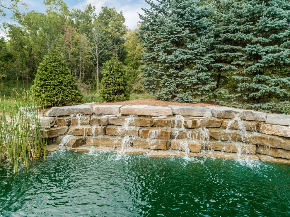 Milford, MI - Backyard Pool Bar Landscape Design & Install by Troy Clogg Landscape Associates - Photo 6