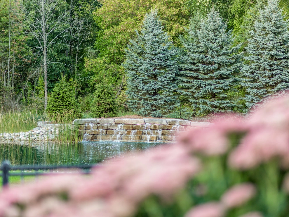 Milford, MI - Backyard Pool Bar Landscape Design & Install by Troy Clogg Landscape Associates - Photo 38