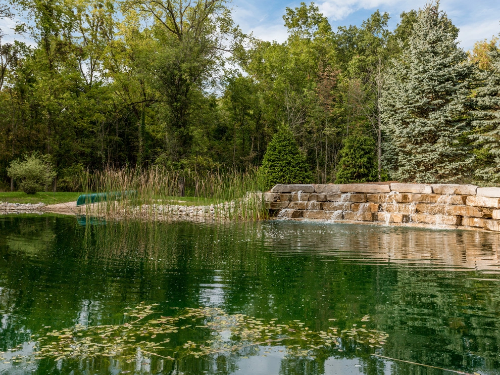 Milford, MI - Backyard Pool Bar Landscape Design & Install by Troy Clogg Landscape Associates - Photo 2