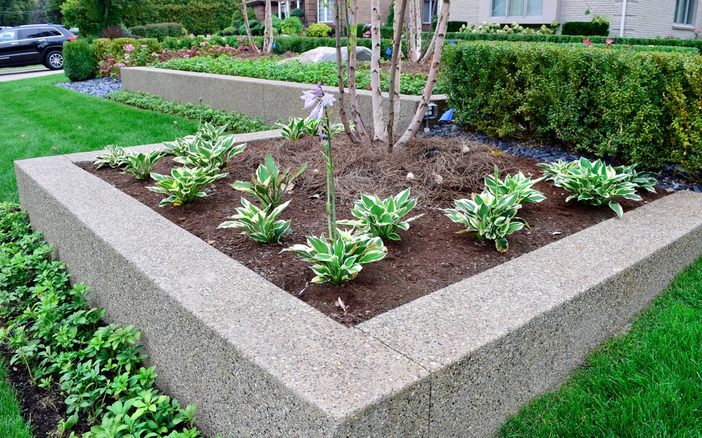 Clinton Township, MI - Front Yard Design & Build by Troy Clogg Landscape Associates - Photo 9