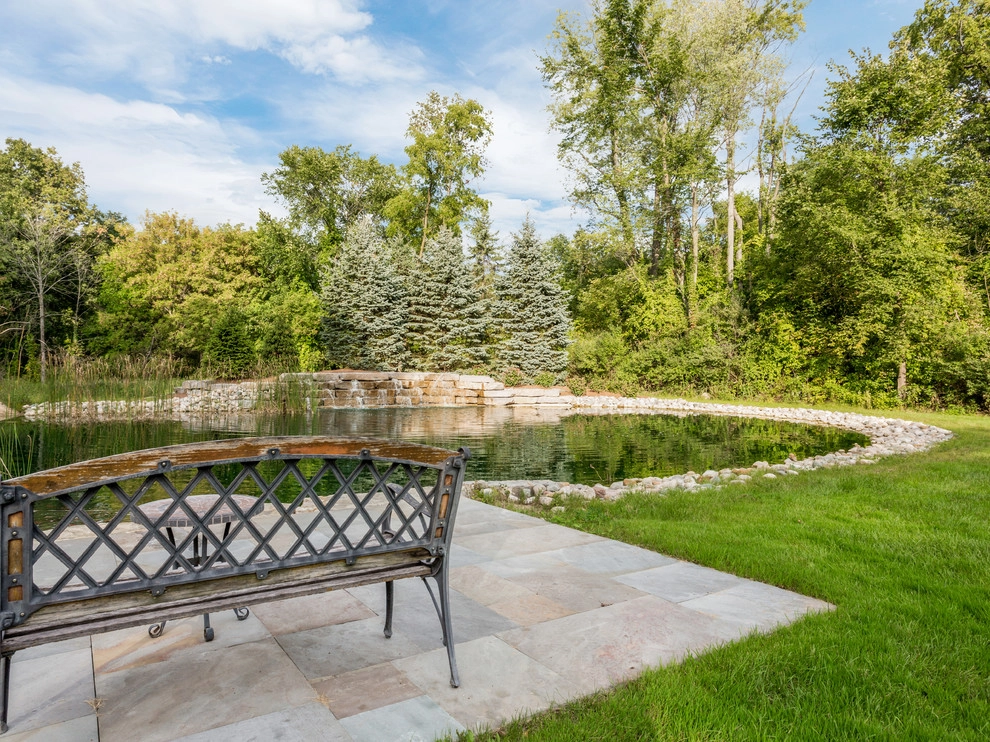 Milford, MI - Backyard Pool Bar Landscape Design & Install by Troy Clogg Landscape Associates - Photo 28