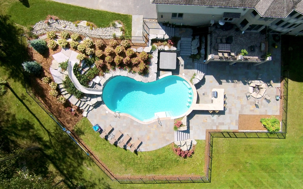 Milford, MI - Backyard Landscape Design & Build by Troy Clogg Landscape Associates - Photo 2