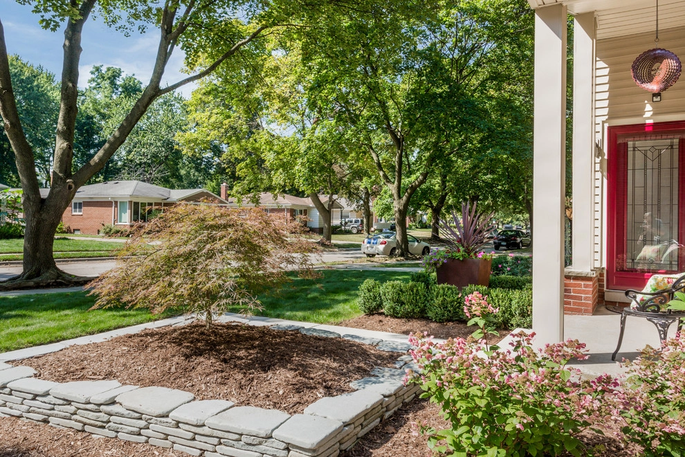 Royal Oak, MI - Front Yard Landscape Design & Install by Troy Clogg Landscape Associates - Photo 29