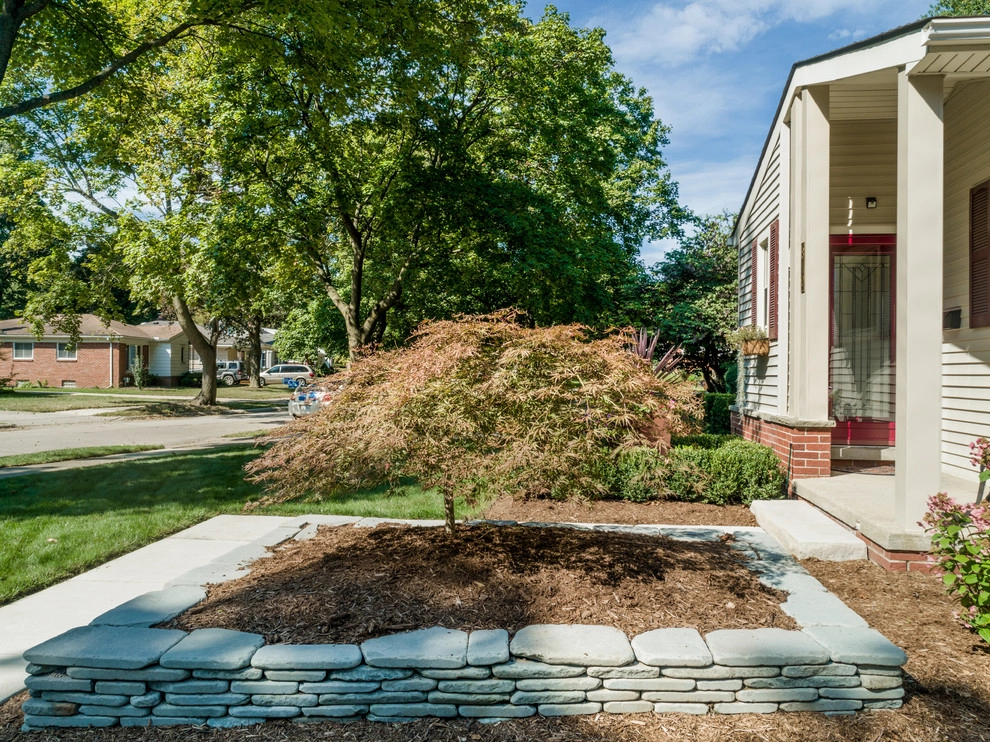 Royal Oak, MI - Front Yard Landscape Design & Install by Troy Clogg Landscape Associates - Photo 8