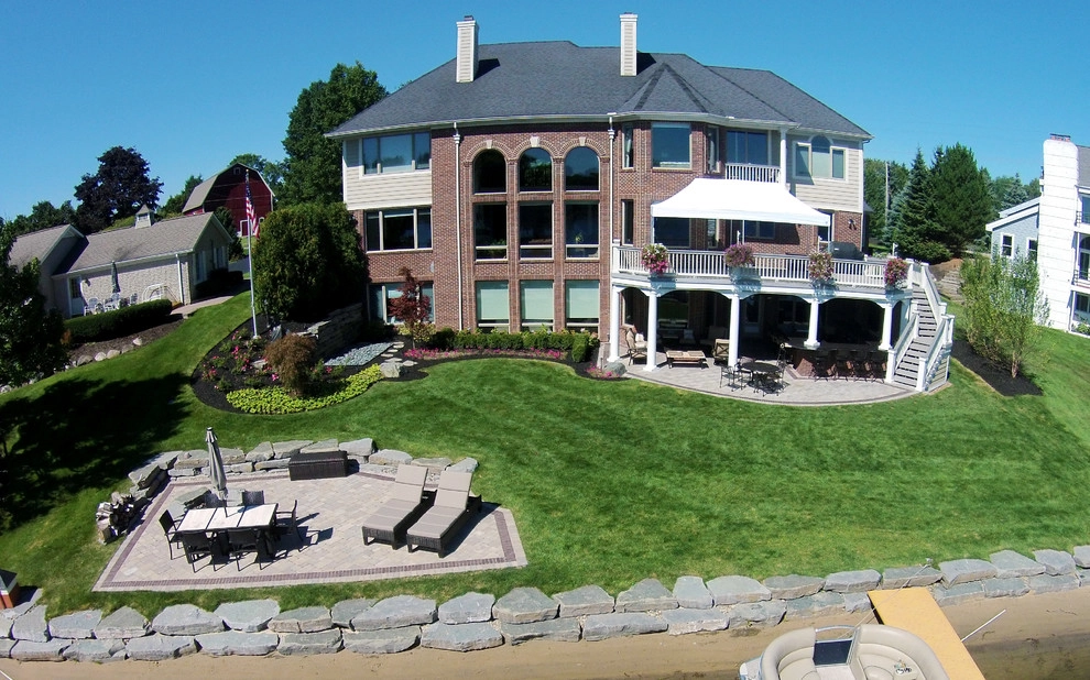 Commerce, MI - Lake Front Backyard Design & Build by Troy Clogg Landscape Associates - Photo 12