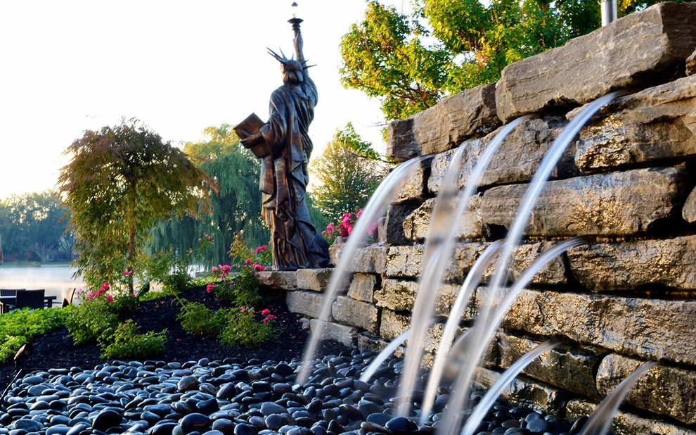 Commerce, MI - Lake Front Backyard Design & Build by Troy Clogg Landscape Associates - Photo 5