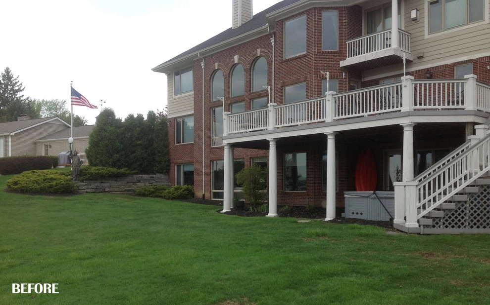Commerce, MI - Lake Front Backyard Design & Build by Troy Clogg Landscape Associates - Photo 10