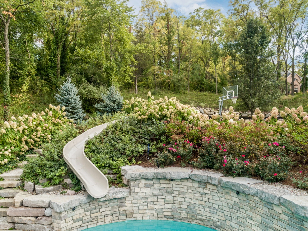 Milford, MI - Backyard Pool Bar Landscape Design & Install by Troy Clogg Landscape Associates - Photo 40