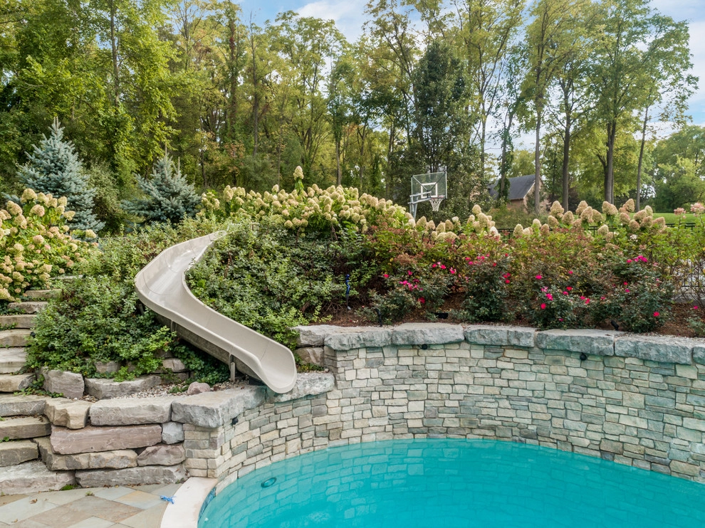 Milford, MI - Backyard Pool Bar Landscape Design & Install by Troy Clogg Landscape Associates - Photo 17