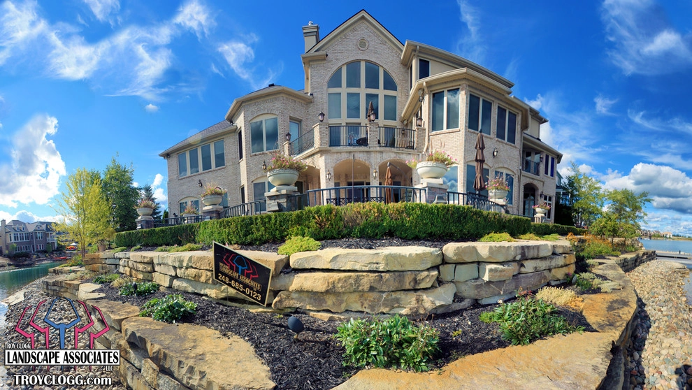 Brighton, MI - Lake Front Landscape Design & Construction by Troy Clogg Landscape Associates - Photo 9