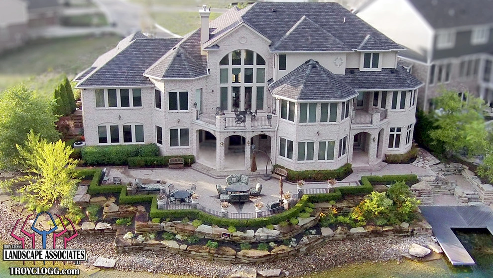 Brighton, MI - Lake Front Landscape Design & Construction by Troy Clogg Landscape Associates - Photo 7