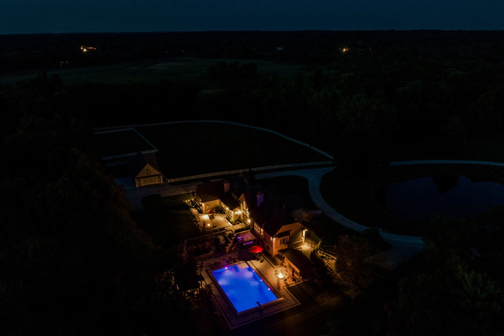 Brighton, MI - Pool Backyard Landscape Design & Install by Troy Clogg Landscape Associates - Photo 23