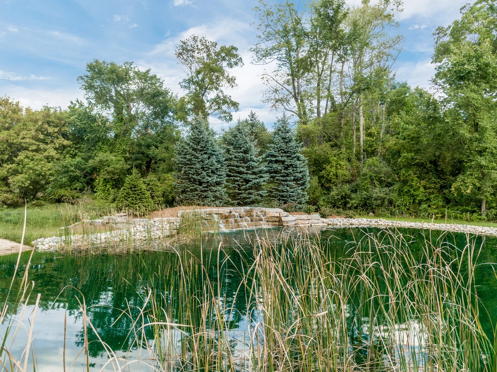 Milford, MI - Backyard Pool Bar Landscape Design & Install by Troy Clogg Landscape Associates - Photo 24