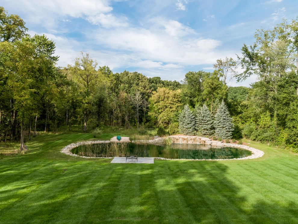 Milford, MI - Backyard Pool Bar Landscape Design & Install by Troy Clogg Landscape Associates - Photo 9
