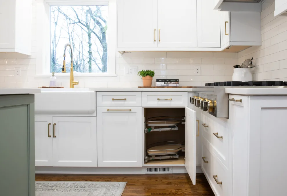 Bright and Airy Transitional Kitchen Remodel by Robinwood Kitchens - Photo 4