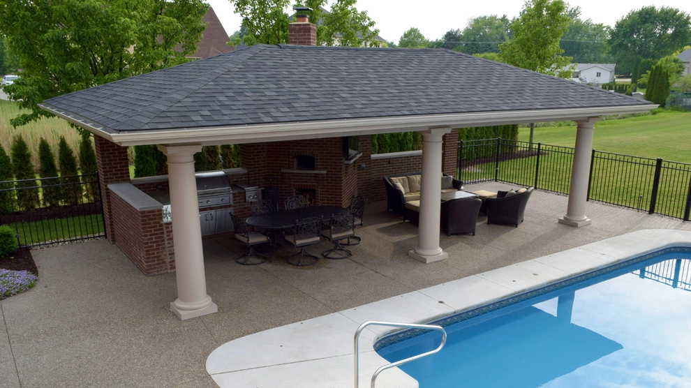 Shelby Township, MI - Backyard Design & Consruction by Troy Clogg Landscape Associates - Photo 5