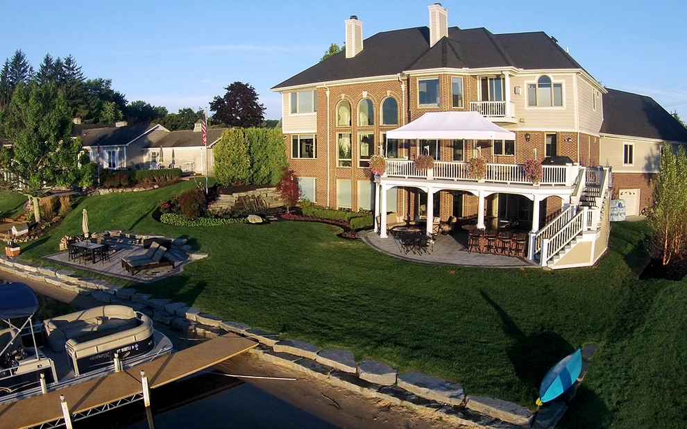 Commerce, MI - Lake Front Backyard Design & Build by Troy Clogg Landscape Associates - Photo 4