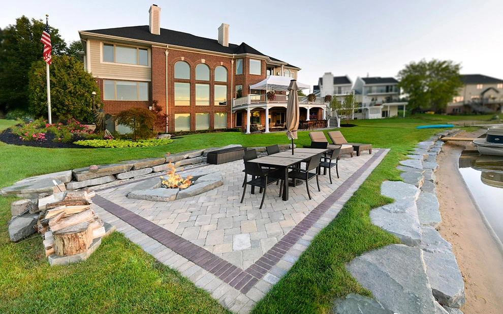 Commerce, MI - Lake Front Backyard Design & Build by Troy Clogg Landscape Associates - Photo 3