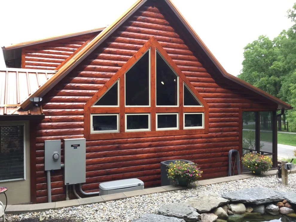 Log Cabin Extension by DHM Remodeling - Photo 12