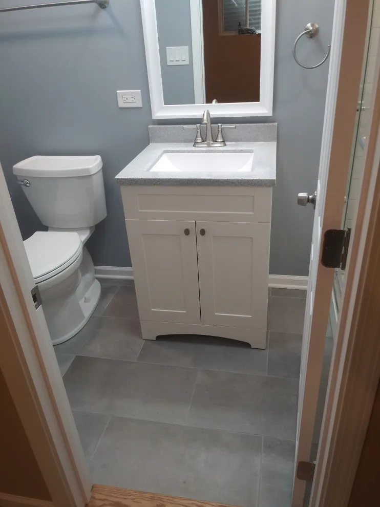 Lombard Basement Restroom by Premier Kitchen & Bath Remodeling - Photo 25