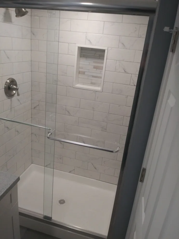 Lombard Basement Restroom by Premier Kitchen & Bath Remodeling - Photo 14