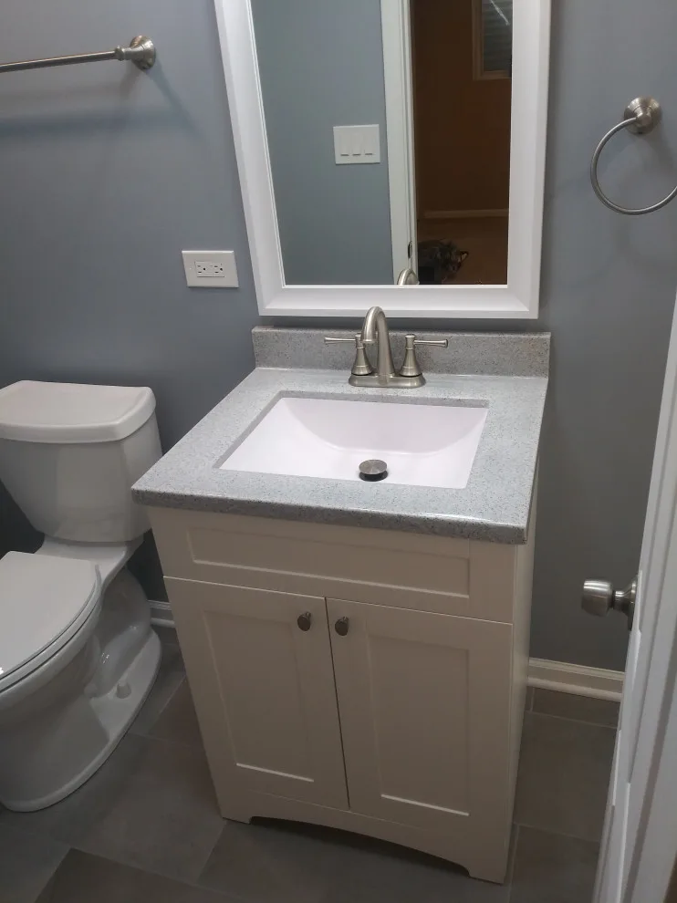 Lombard Basement Restroom by Premier Kitchen & Bath Remodeling - Photo 22