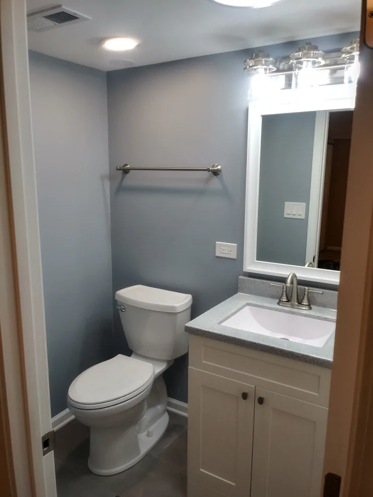 Lombard Basement Restroom by Premier Kitchen & Bath Remodeling - Photo 8