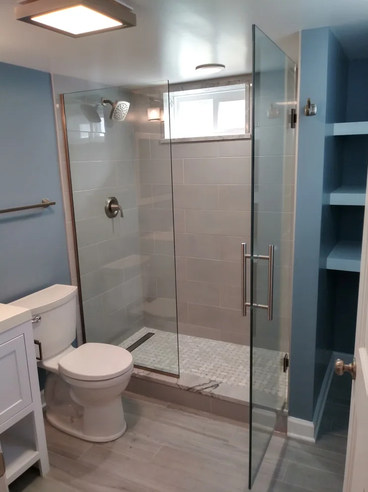 Lombard Basement Restroom by Premier Kitchen & Bath Remodeling - Photo 26